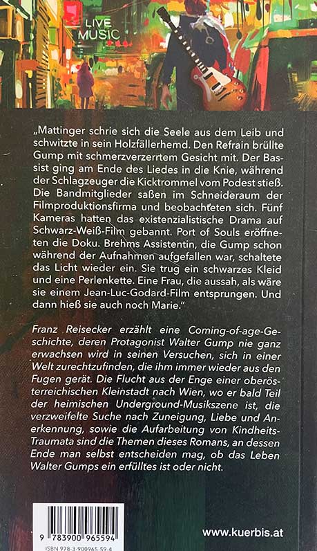 Franz Reisecker - Musik und andere Geräusche. Rückseite